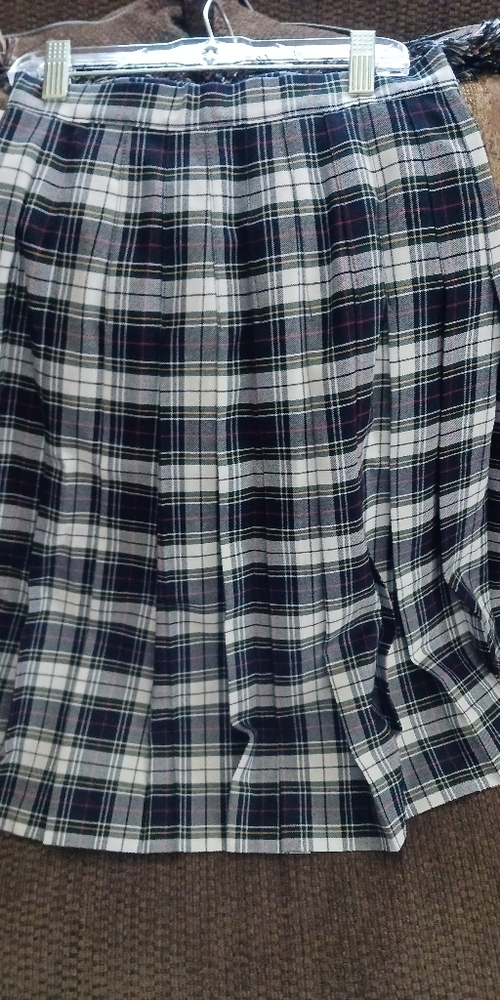 Girl school skirt